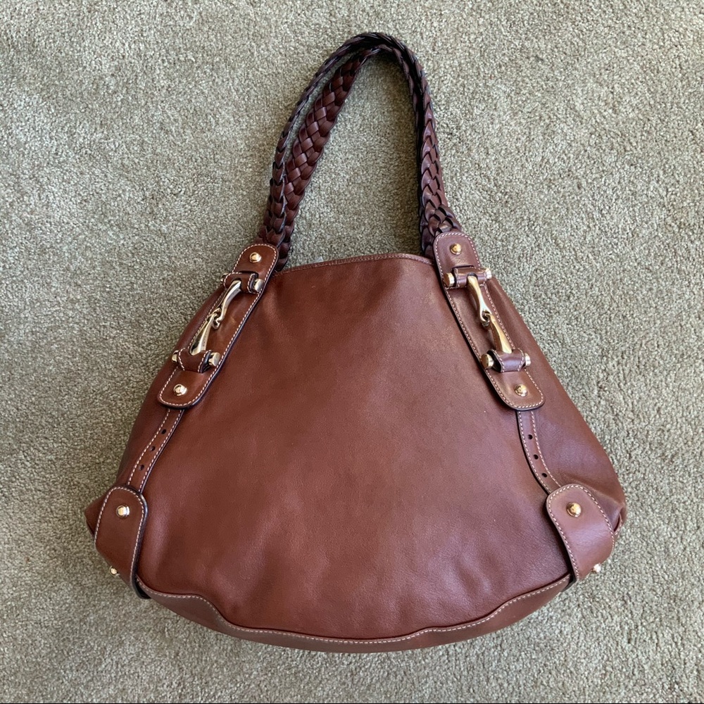 GUCCI Authentic Calfskin Med. Pelham Shoulder Bag
